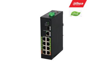 Коммутатор ePoE 100 Мбит/с 8портов+1G uplink (2110-8ET120 )