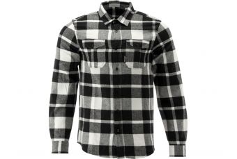Fleeces krekls melnbalts | 100% kokvilna | izmērs L (YT-78814)