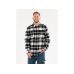 Fleeces krekls melnbalts | 100% kokvilna | izmērs L (YT-78814)