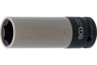 Aizsargājoša trieciena galviņa | 12,5 mm (1/2") | 18,5 mm (74558)