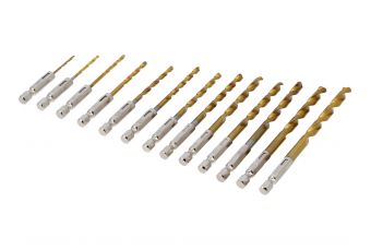 Komplekts urbju metālam 13gab HEX | 1.5 - 6.5 mm (21655)