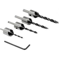 Набор сверл по дереву 5шт | 3-6 мм | HSS 4241 (22720)