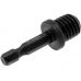 Pārejas uzgalis ar M14 skrūvi | HEX (1/4") 6,3 mm | garums 47 mm (YT-47869)