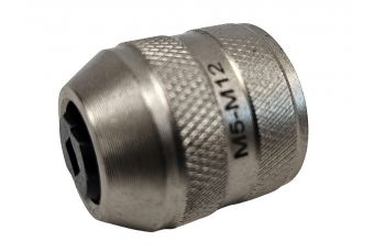 Adjustable chuck head for tap 1/4 inch M5-M12 (SK6583)