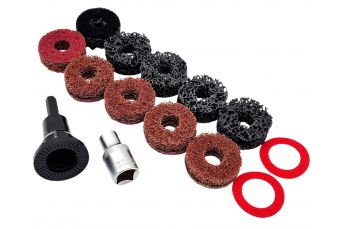 Wheel hub grinding set | for bolts and nuts | 14 pcs. (SK7074)