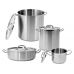 Medium pot with lid | SS | 28 x 18 cm | 11.1L (YG-00024)