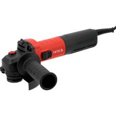 Leņķa slīpmašīna 1050 W | bez oglekļa birstēm | regulējama ātruma | 125 mm (YT-821014)