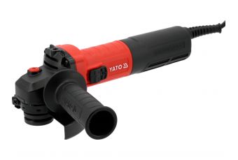 Leņķa slīpmašīna 1050 W | bez oglekļa birstēm | regulējama ātruma | 125 mm (YT-821014)