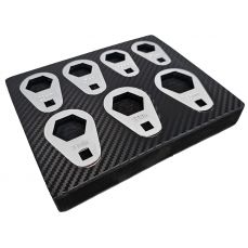 Set of 7 keys for oil filter cap with offset positioning (SK8297S)