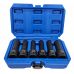 Set of impact socket wrenches Dr. 6 pcs. 3/4" 12-point (SK3410)