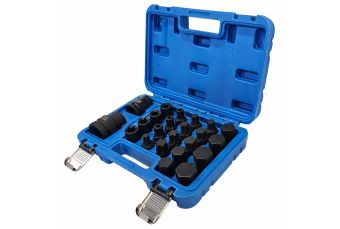 Set of 24 impact bits and socket heads with a diameter of 3/4" and 1" (S11091)