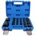 Set of 24 impact bits and socket heads with a diameter of 3/4" and 1" (S11091)