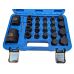 Set of 24 impact bits and socket heads with a diameter of 3/4" and 1" (S11091)