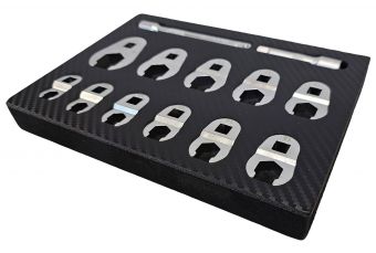 Set of 13 wrenches with a conical head type "crow's foot" (SK82913S)