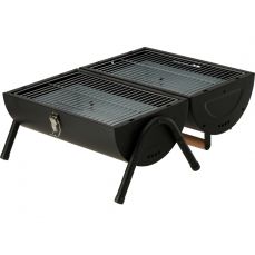 Портативный угольный гриль | 2 x решетки 34 x 21 см (99929)