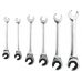 Ratslēgu komplekts paplašinātām uzgriežņiem | 6 gab. | 8–19 mm (YT-01344)
