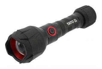 Фонарь с резиновым покрытием, акк. | 1000лм | 6XAAA | USB (YT-085614)