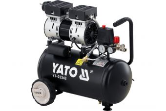 Oil-free compressor, 24 L | 0.8 MPa/8 bar/116 psi | 140 L/min | 750 W (YT-23342)