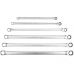 Set of long keys with ratchet | 8-19 mm | 6 pcs. (YT-50385)
