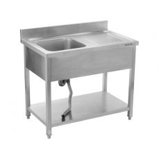 Stainless steel sink table | 100 X 60 cm (YG-30900)