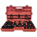Set of impact sockets | Cr-Mo | with ratchet mechanism | 25 mm (1") | 20 mm (3/4") | 26 pcs (H4220626)