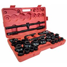 Set of impact sockets | Cr-Mo | with ratchet mechanism | 25 mm (1") | 20 mm (3/4") | 26 pcs (H4220626)