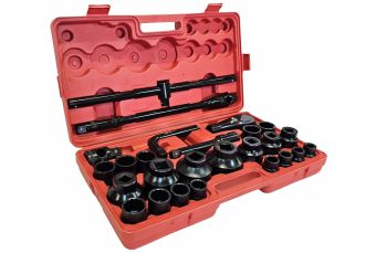 Set of impact sockets | Cr-Mo | with ratchet mechanism | 25 mm (1") | 20 mm (3/4") | 26 pcs (H4220626)