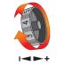 Wood and metal grinding machine | 120/19x100mm | 18V | without battery (YT-81950)