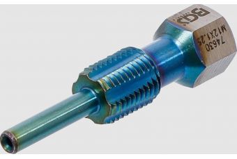 Tap with guide bolt | for temperature sensors | M12 x 1.25 (74630)