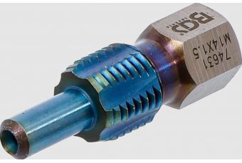 Tap with guide bolt | for temperature sensors | M14 x 1.5 (74631B)