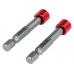 Screwdriver bit set with magnetic ring and limiter | 2 pcs. | 50 mm | PH2 (YT-78170)