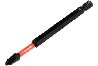 Impact socket head 100 mm long | 1/4" | PH2 | 1 pc. (YT-78061)