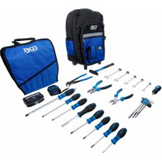 Tool set in a wheeled backpack with a telescopic handle | 66 pieces (3347)