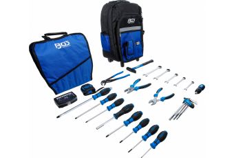 Tool set in a wheeled backpack with a telescopic handle | 66 pieces (3347)