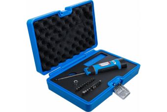 Torque wrench and accessory set | 6.3 mm 1/4" | 1 - 8 Nm | 22 pcs. (7122)