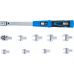Torque Wrench Set | for inserts 9 x 12 mm | 10 - 50 N·m | 10 pcs. (7532)