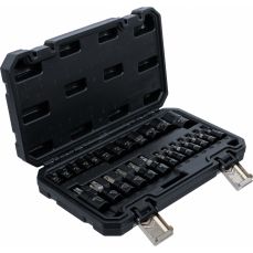 Bit and socket set | 6.3 mm (1/4"), 10 mm (3/8"), 12.5 mm (1/2") | E-Star / T-Star (for Torx) | 25 pcs. (20124)