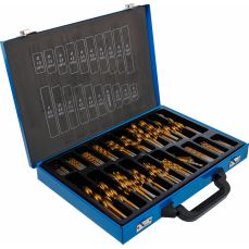 Urbumu komplekts no ātrgriezējtērauda (HSS) | titāna nitrīds | 1–10 mm | 231 gab. (72130)
