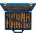 Set of high-speed steel (HSS) drill bits | titanium nitride | 1–10 mm | 231 pcs. (72130)