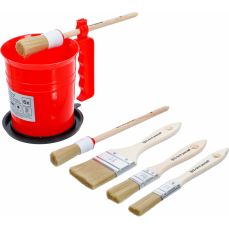 Set of 5 brushes + paint bucket (76500)