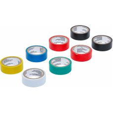 Set of multicolored insulating tapes 18 mm x 3 m | 8 pcs. (80838)