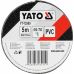 Black anti-slip PVC tape for stairs and walkways | 50 mm x 10 m (YT-72501)