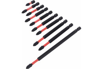 Impact Bit Set | 1/4" | PH2 | 10 pcs (YT-78073)