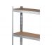 Cinkots HDF noliktavas plaukts | 180 x 90 x 30 cm (78483)