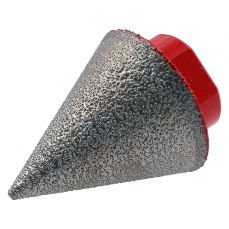 Diamond cone milling cutter M14 | 2-38 mm | for enlarging holes | for ceramics and stone (YT-61783)