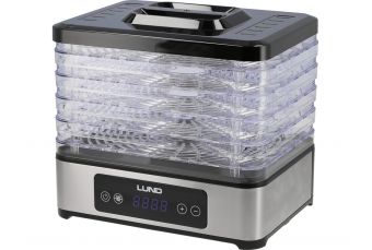 Pārtikas žāvētājs: sēnēm, ogām, augļiem utt. | 5 paplātes | 400 W (68284)