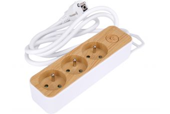 Extension cord 3 sockets (1.4m) with grounding (72340)