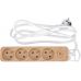 4-socket extension cord (1.4m) with grounding (72341)