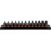 Set of impact short socket wrenches | 13 pcs. | T10 - T70 | 3/8" (YT-10668)