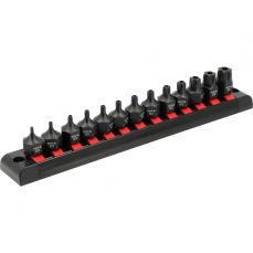 Komplekts triecienu īso uzgriežņu atslēgu | 13 gab. | T10 - T70 | 3/8" (YT-10668)